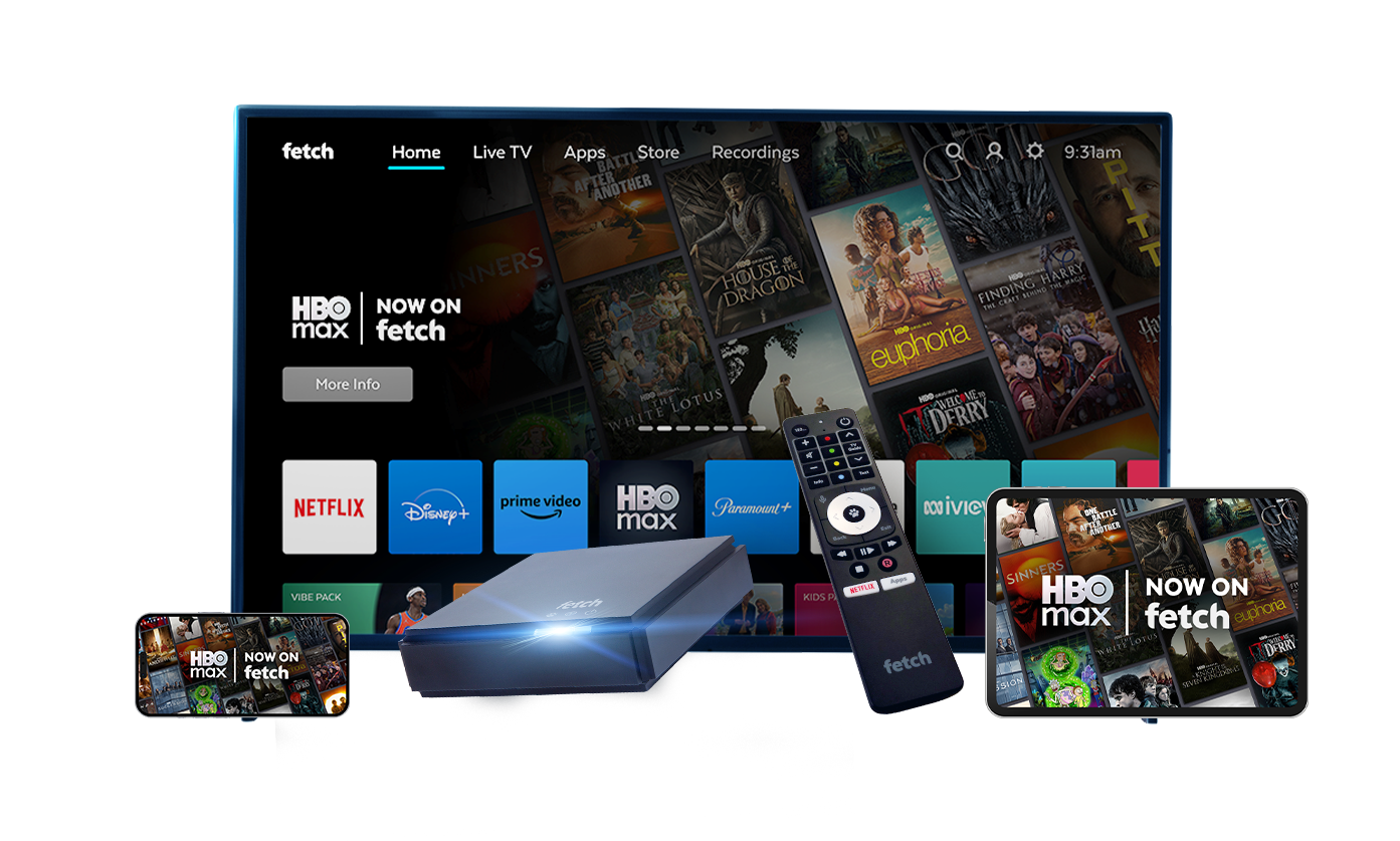 HBO Max now on Fetch with expanded Warner Bros. Discovery partnership
