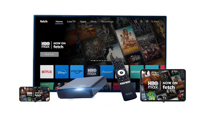 HBO Max now on Fetch with expanded Warner Bros. Discovery partnership