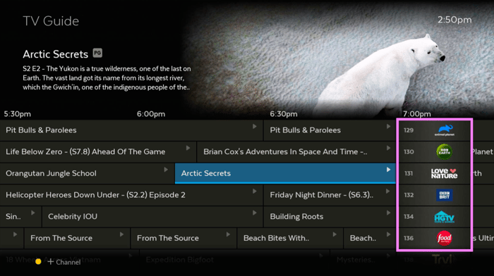 Catch up on past shows with Reverse Watch feature on Fetch TV Guide